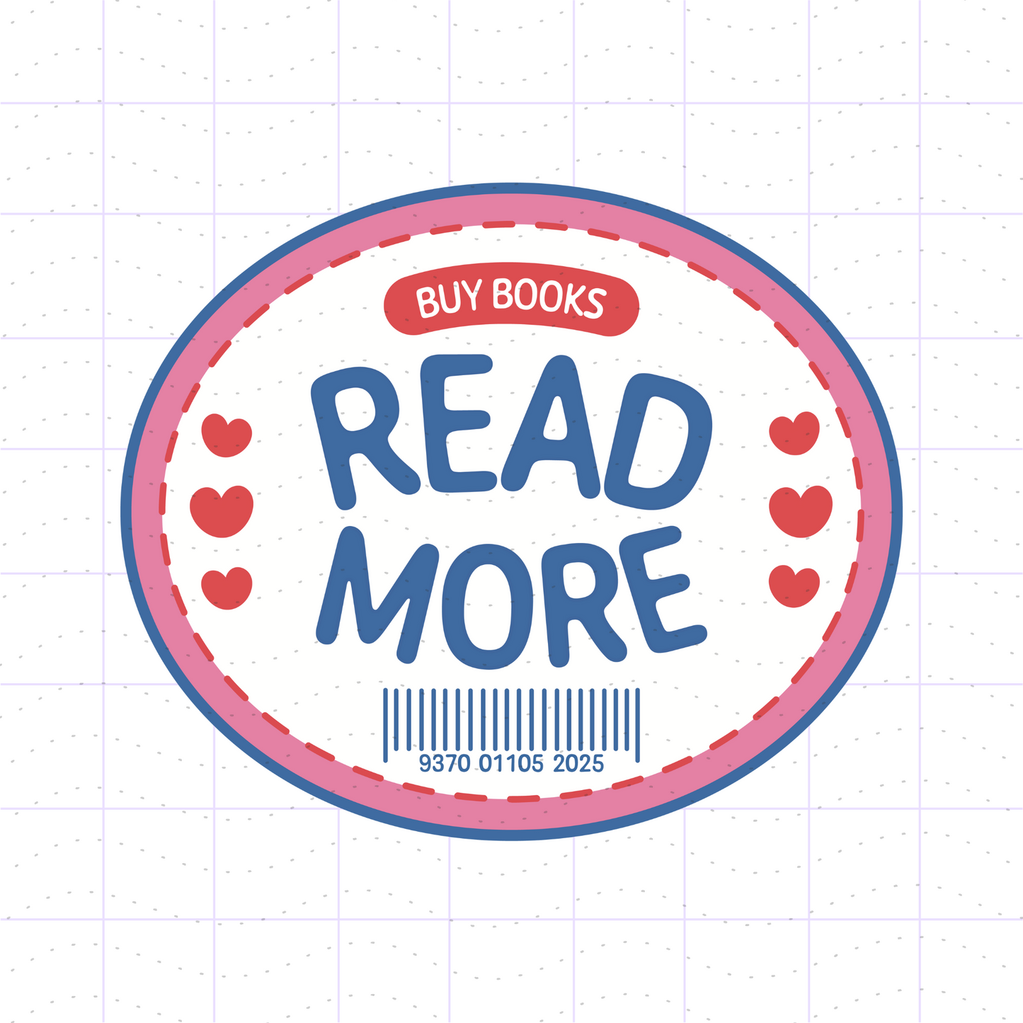 Bookish Book Lovers Fruit Stickers PNG Files