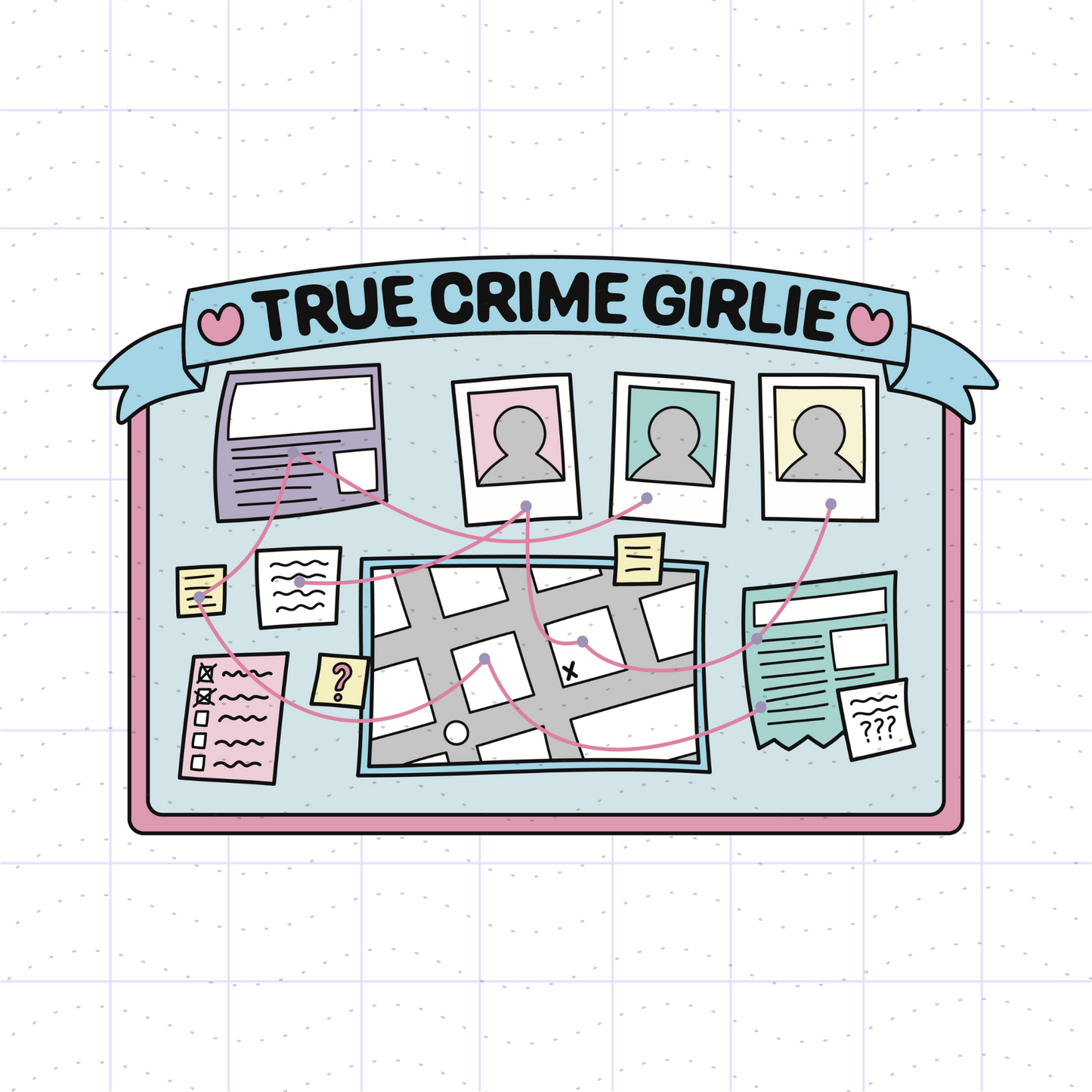 True Crime Girlie SVG PNG Files