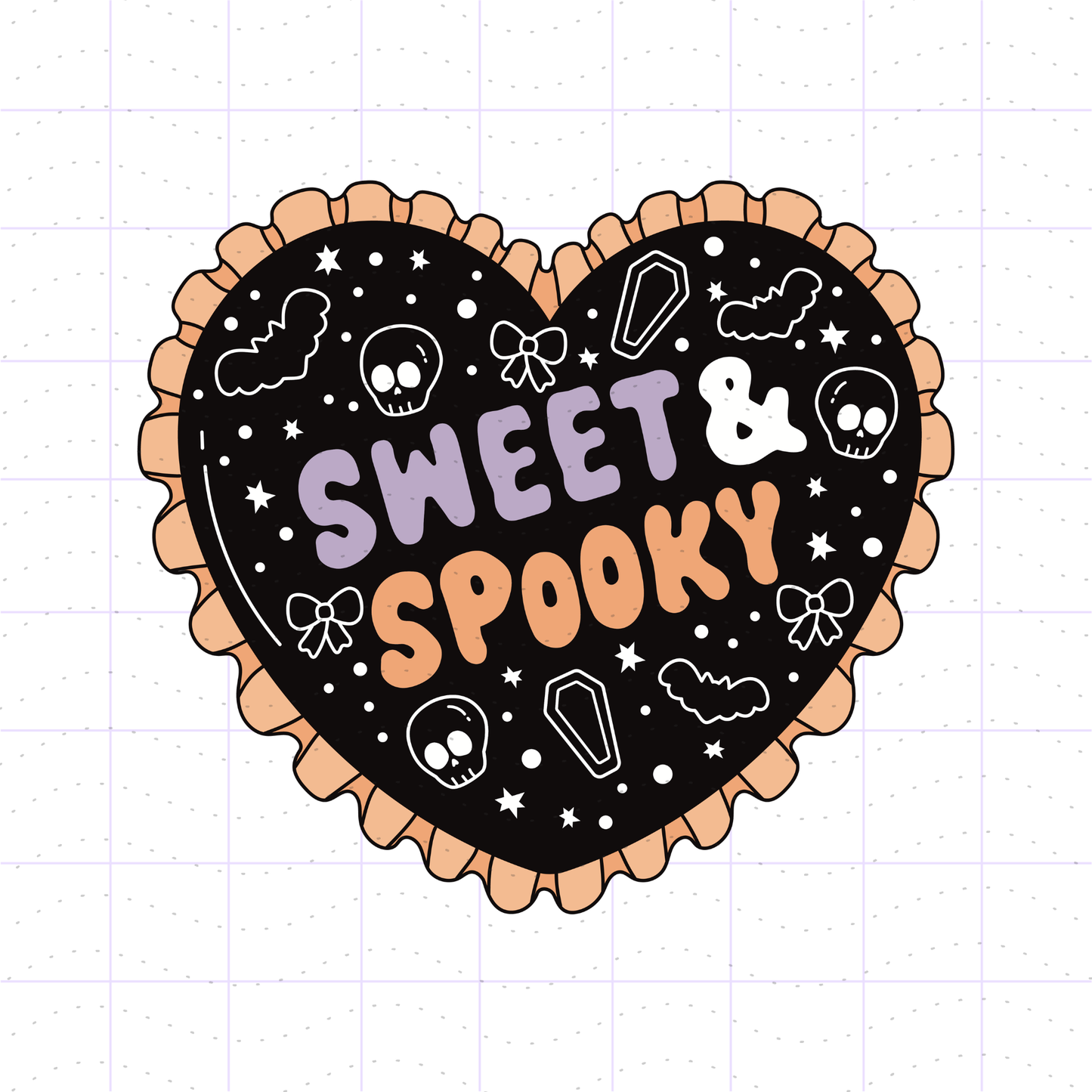 Sweet and Spooky Coquette PNG File