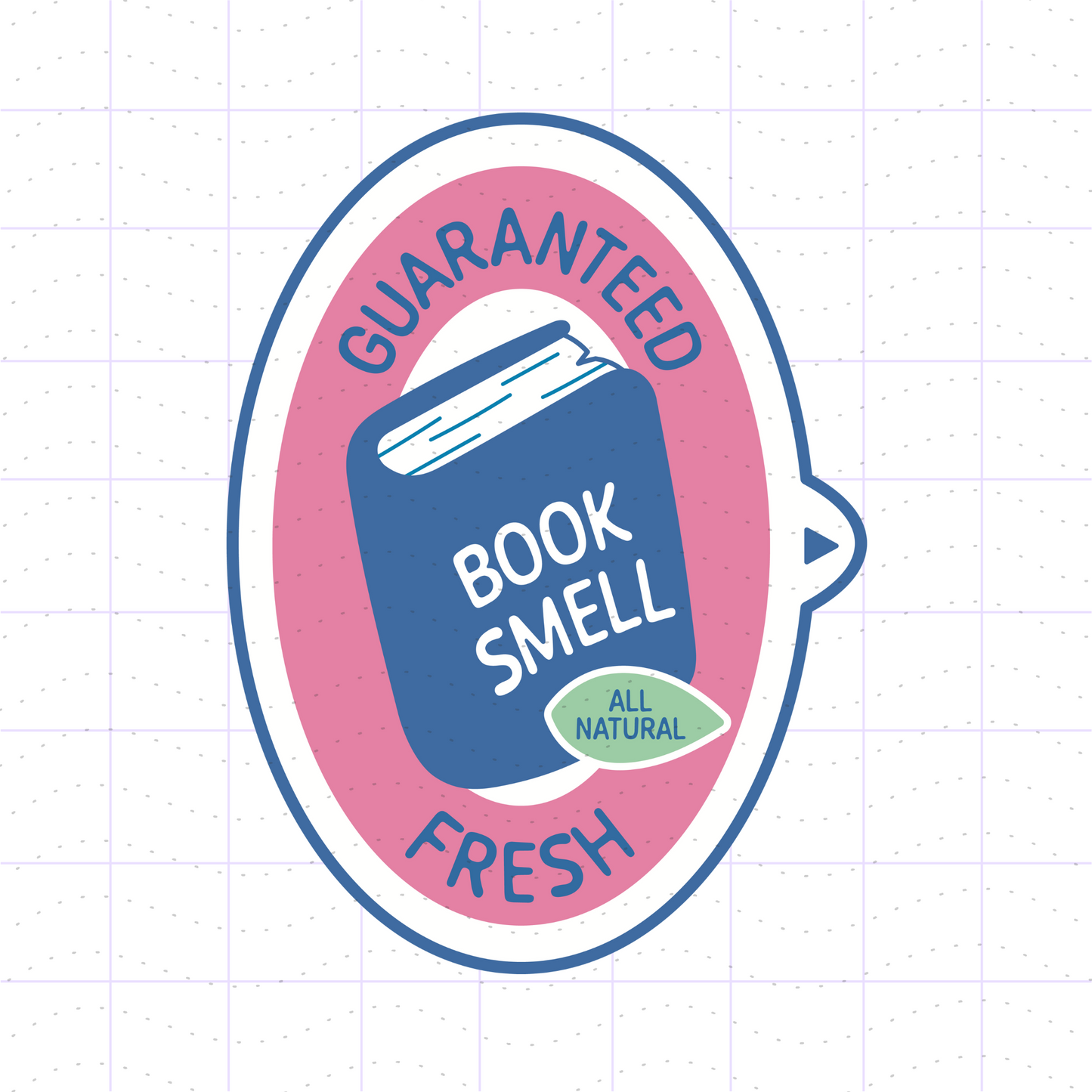 Bookish Book Lovers Fruit Stickers PNG Files