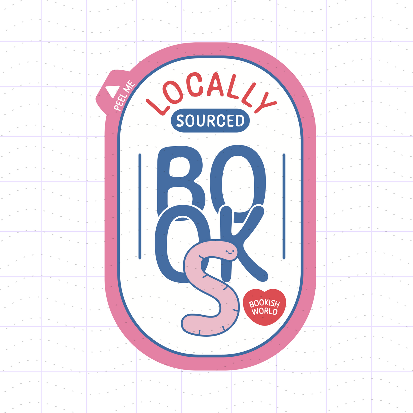 Bookish Book Lovers Fruit Stickers PNG Files