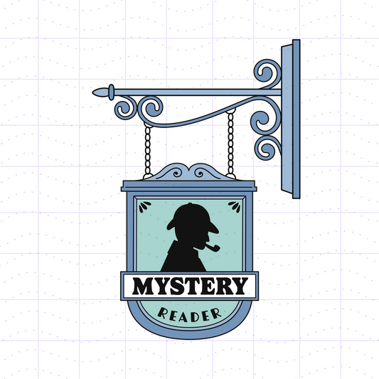 Mystery Bookstore Signage PNG SVG Files