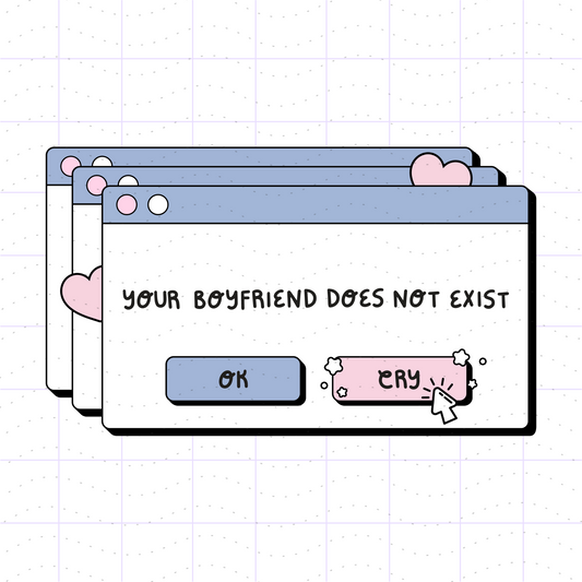 Boyfriend Doesn't Exist SVG PNG Files