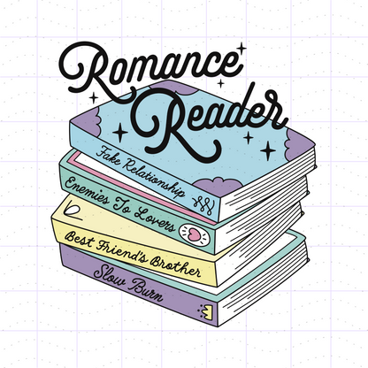Book Lovers Tropes Bundle PNG Files