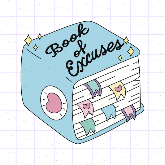 Big Book of Excuses SVG PNG Files