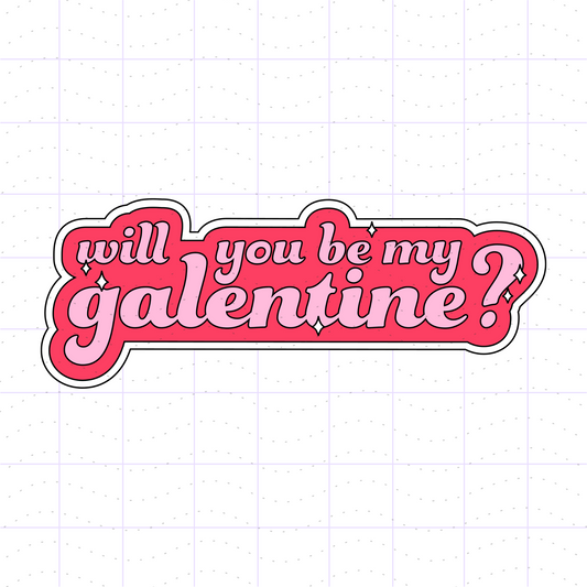 Be My Galentine Valentine SVG PNG Files