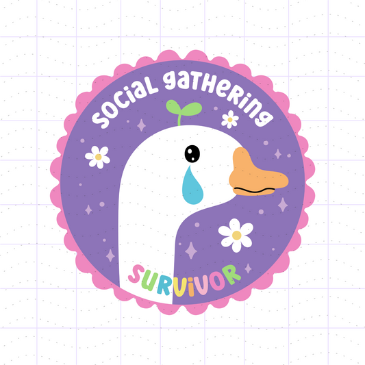Antisocial Survivor Goose SVG PNG Files