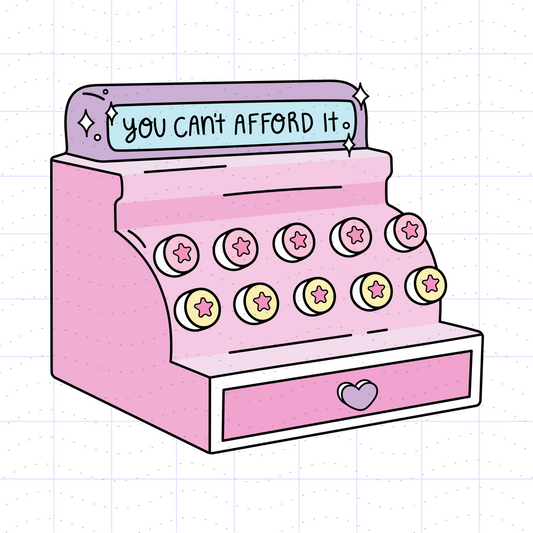 You Can't Afford It SVG PNG Files