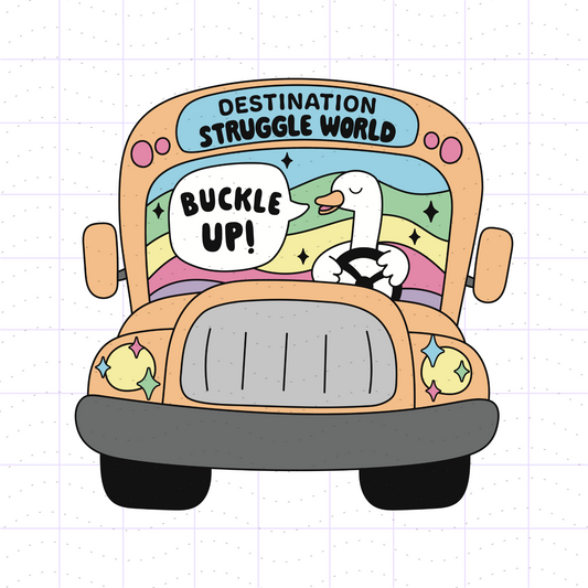 Struggle World Bus SVG PNG Files