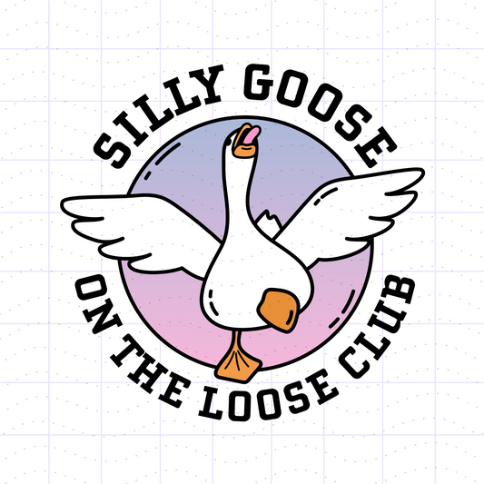 Silly Goose On The Loose SVG PNG Files
