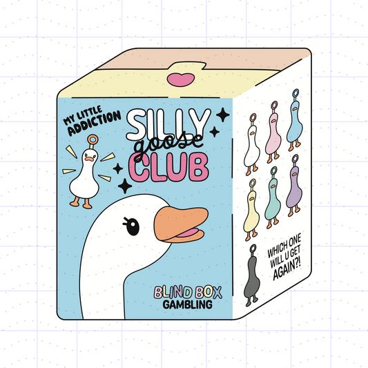 Silly Goose Club Blind Box PNG SVG Files