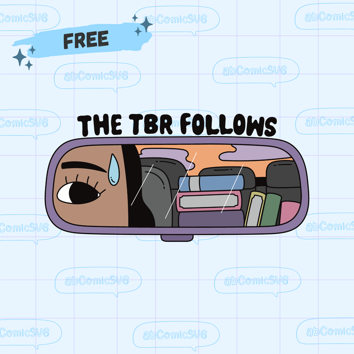 Freebie The TBR Follows PNG Files