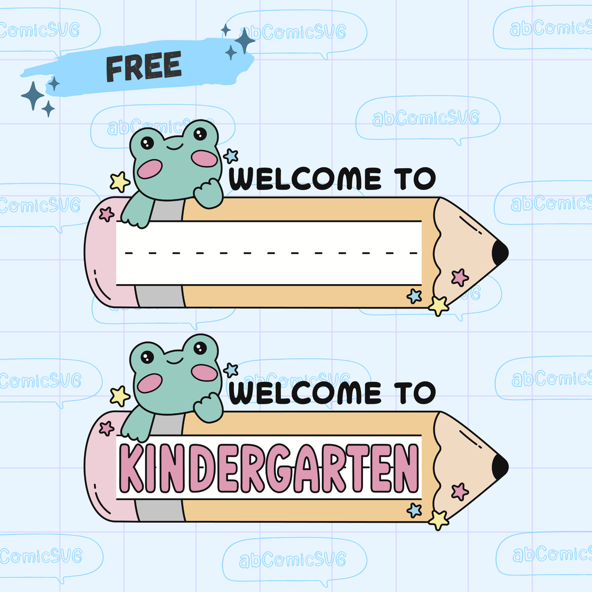Free Welcome to Class PNG Bundle Files