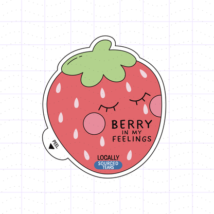 Sad Fruit Produce Label Sticker PNG Bundle
