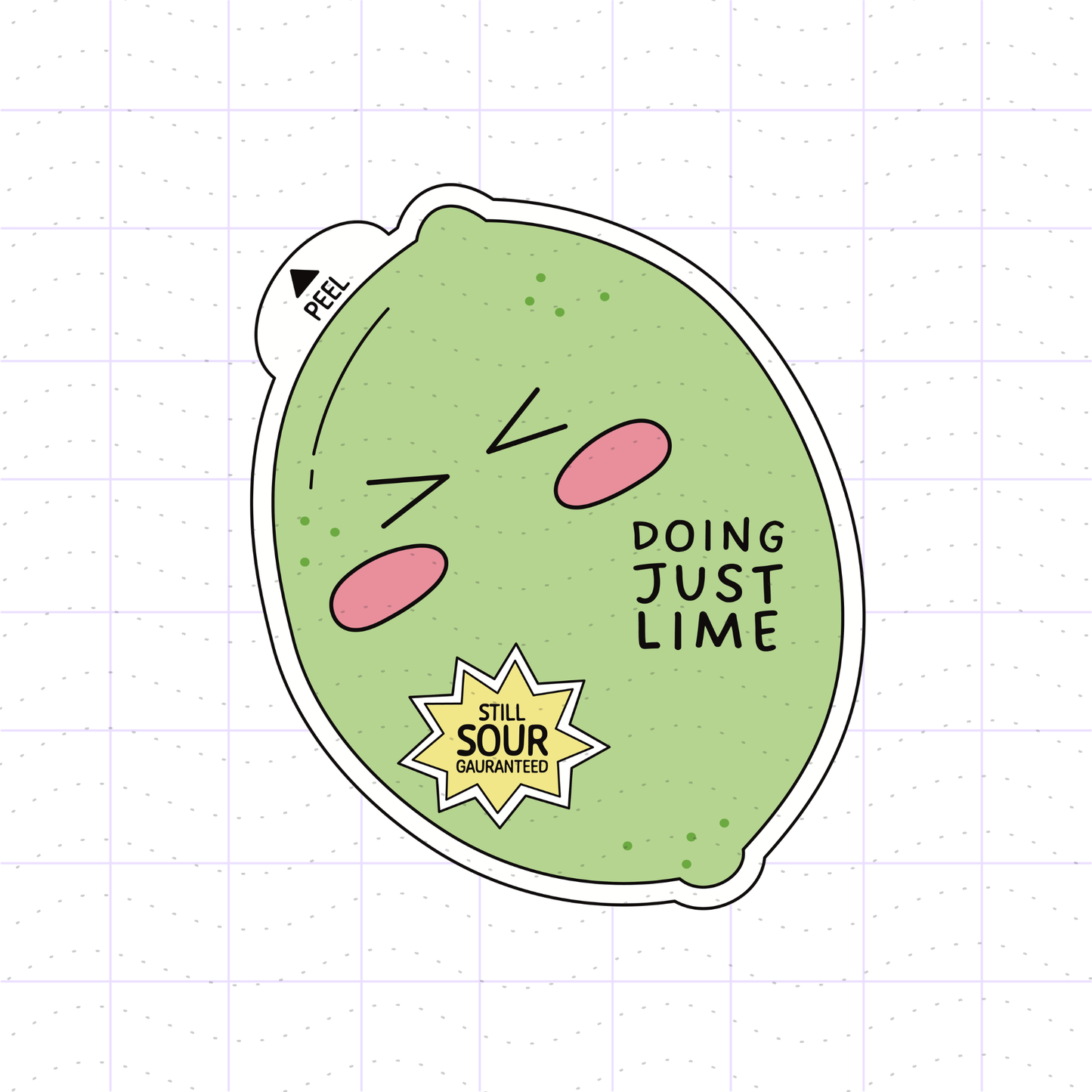 Sad Fruit Produce Label Sticker PNG Bundle