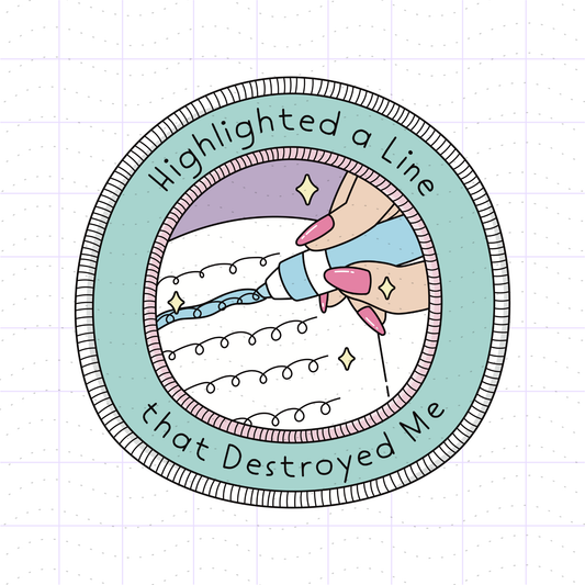 Book Annotation Merit Badge PNG File