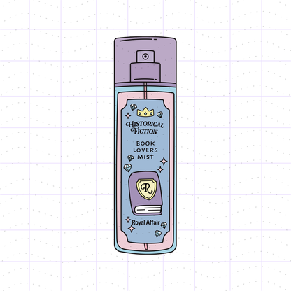 Bookish Body Spray Bundle PNG Files