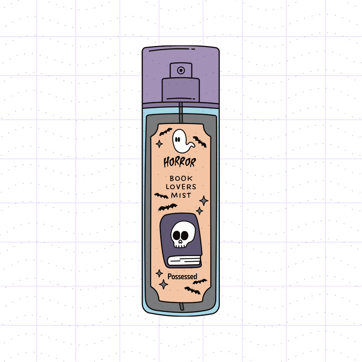 Bookish Body Spray Bundle PNG Files