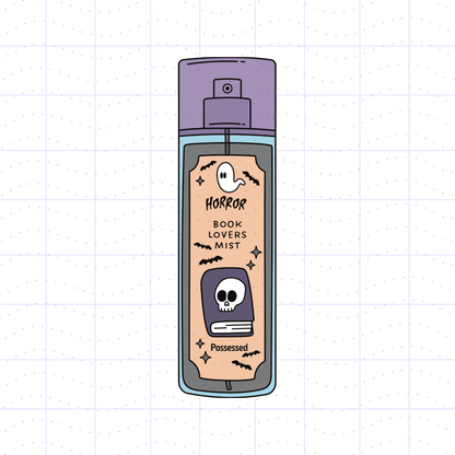 Bookish Body Spray Bundle PNG Files
