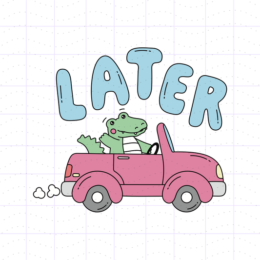 Later Gator PNG SVG Files