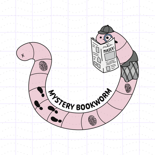 Mystery Bookish Bookworm PNG File