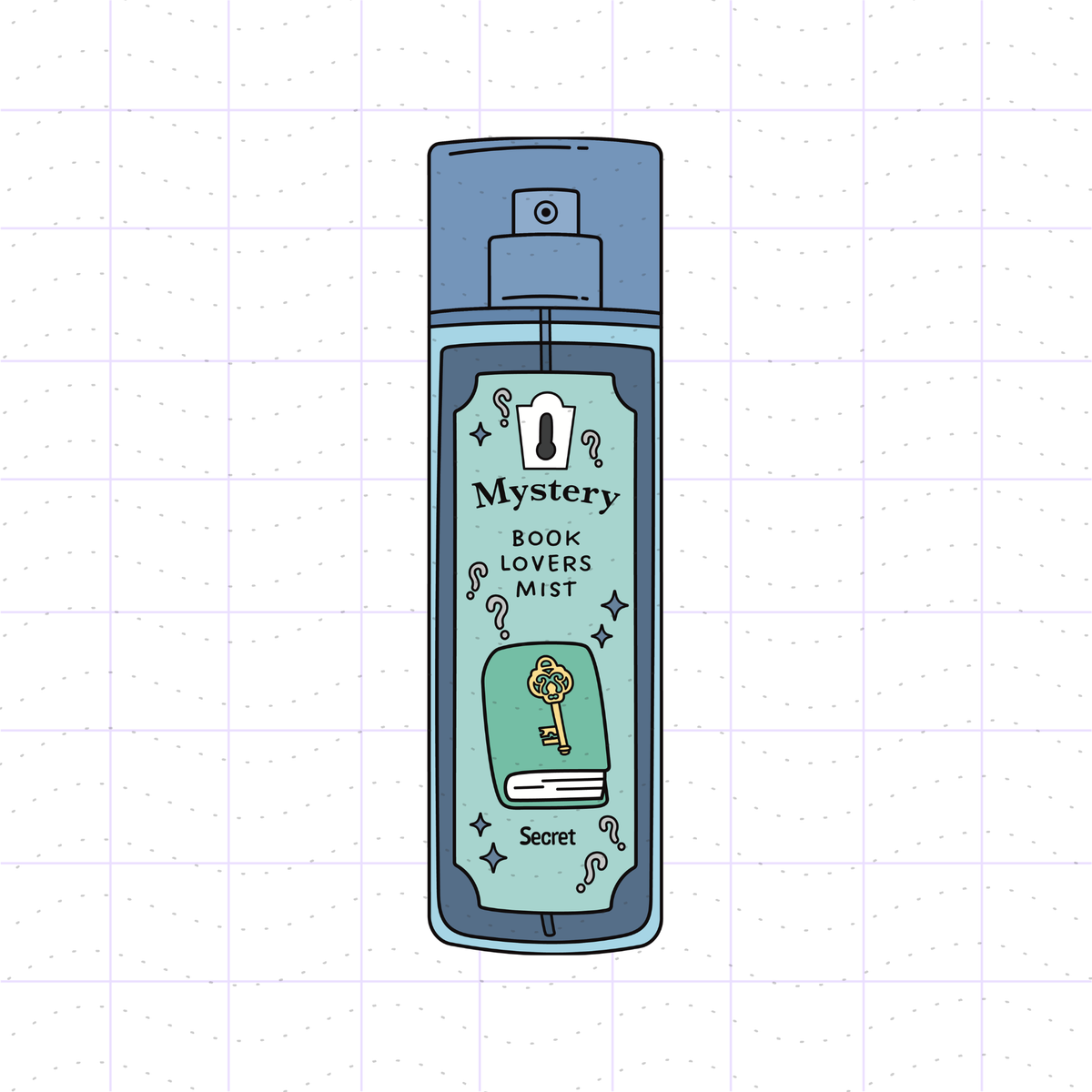 Bookish Body Spray Bundle PNG Files
