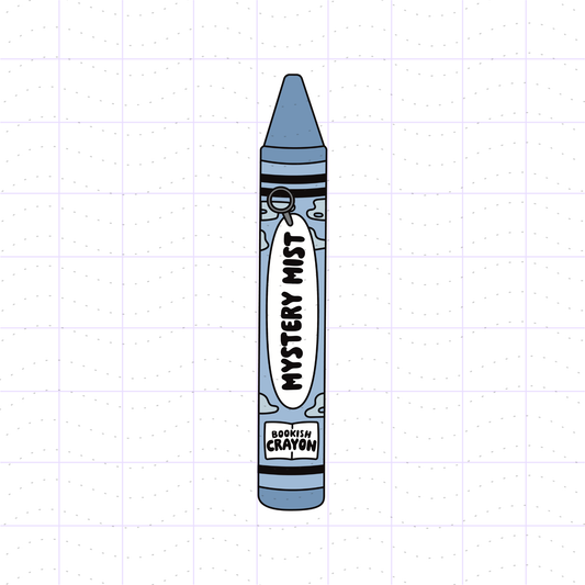 Bookish Mystery Crayon PNG File