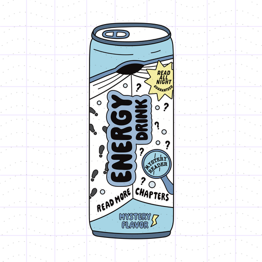 Mystery Reader Energy Drink PNG File