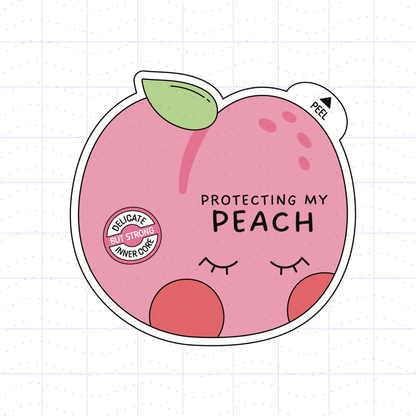 Sad Fruit Produce Label Sticker PNG Bundle
