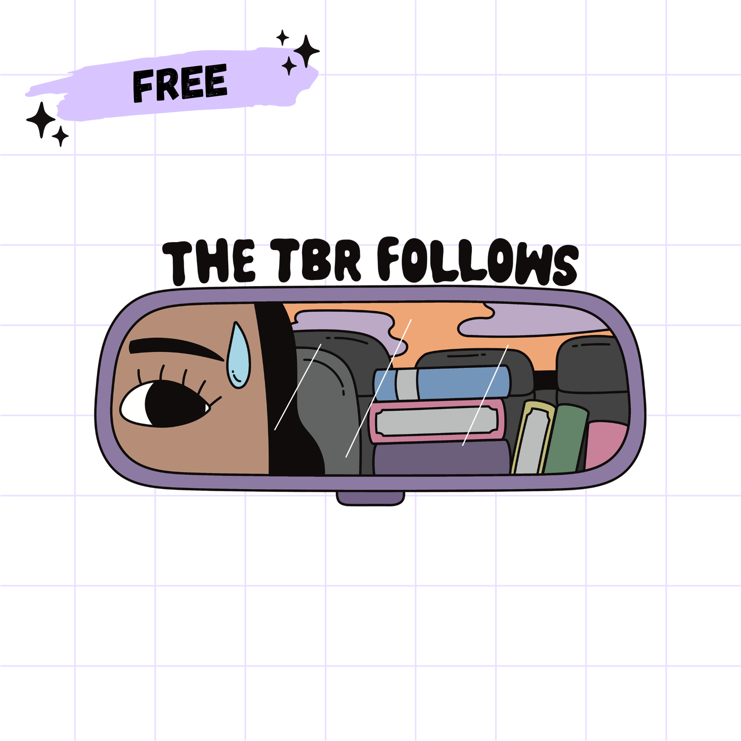 Freebie The TBR Follows PNG Files