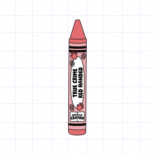 Bookish True Crime Crayon PNG File